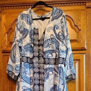 Fresh flowing beautiful handkerchief dress